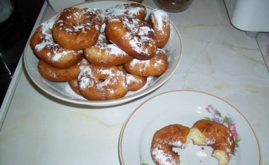 Curd donuts