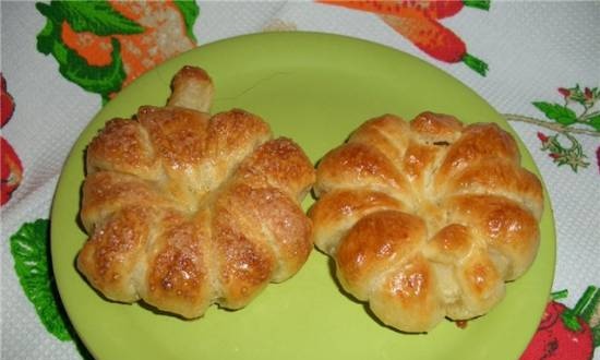 Puff buns - rosanches (oven)
