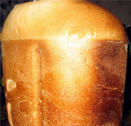 לחם המבוסס על תרבות מחמצת צרפתית והופ ב- HP Panasonic SD-255