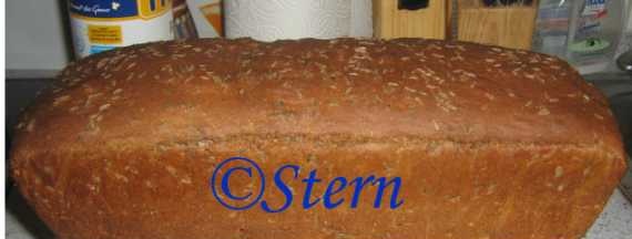 לחם שיפון "קל" (כיתת אמן) (תנור)