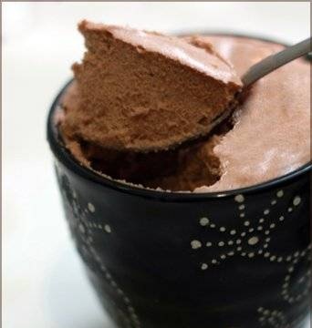 Soufflé tender with "Nutella"