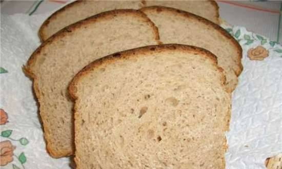 Wheat-chestnut bread