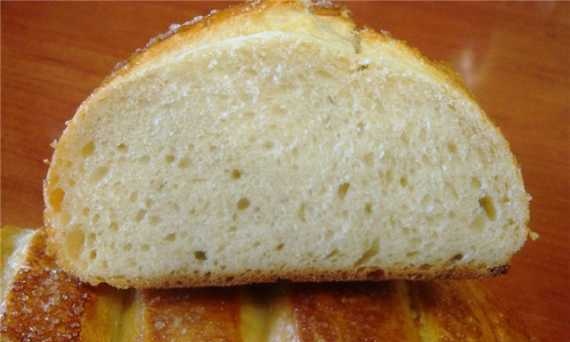 לחם קנדי ​​לבן (תנור)