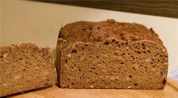 Real rye bread (bread maker)