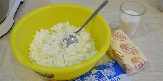 Country-style baked cottage cheese