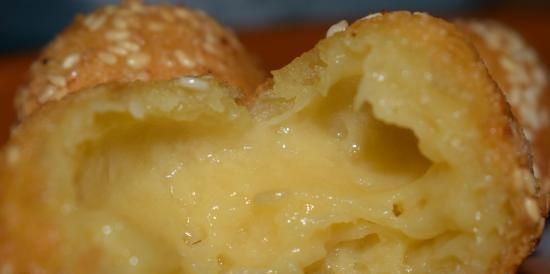 כדורי גבינה בצורה שונה