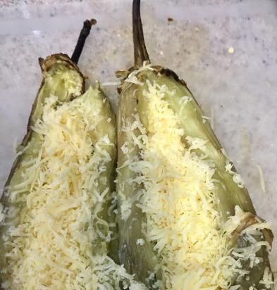 Eggplant inside out