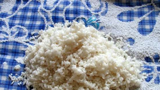 Rice flour at home