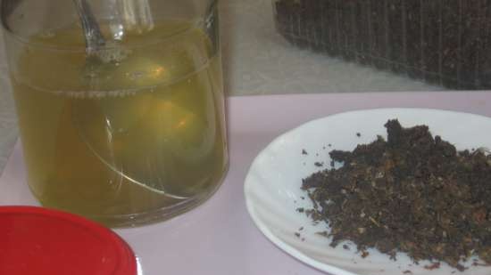 Liquid yeast based on fruits, vegetables, herbs, tea ...