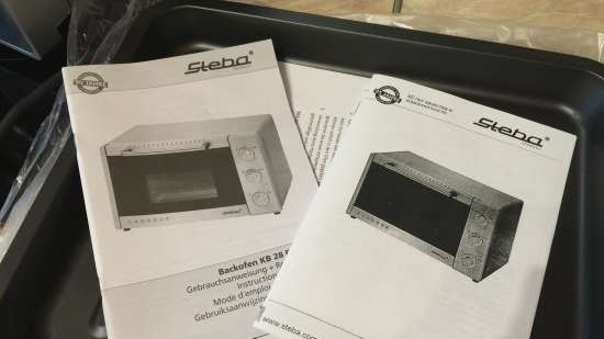 Mini ovens Steba KB28 / KB 28 ECO Line