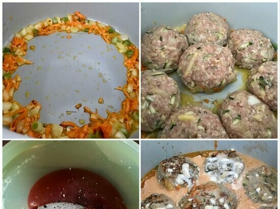 Meatballs with vegetables in Ninja® Foodi®