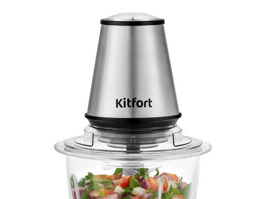 Kitfort KT-1389 - מסוק שימושי עם קערת זכוכית