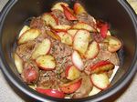 Country style chicken liver roast
