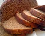 Wheat-wheat-rye bread with onions