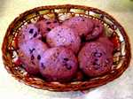 Cookies with black currant