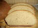 Wheat-buckwheat creamy-honey bread
