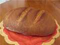 לחם שיפון חיטה העשוי משלושה סוגי קמח
