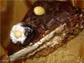 Chocolate-covered prune cake