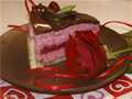 Raspberry euphoria cake