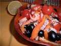 Spanish shrimp salad