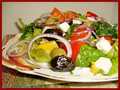 Greek salad according to Homer