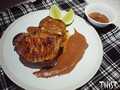 Meat in a spicy chocolate sauce
