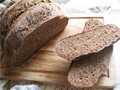 Rye-wheat bread with caraway seeds