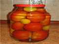Pickled sweet tomatoes