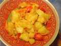 Vegetable stew with turnip