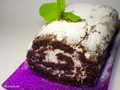 Chocolate roll without flour