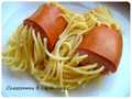 Spaghetti in sausages (multicooker Brand 3502)