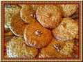 Flourless nut-marzipan cookies