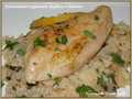 Lemon chicken breasts with rice (Brand 6051 multicooker-pressure cooker)