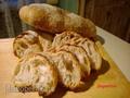 Auverne simple bread. Le pain Bougnat.