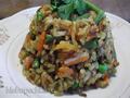 Rice with steamed vegetables (multicooker-pressure cooker Steba DD1)