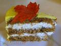 Autumn mood carrot cake