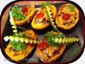 Stuffed Potatoes in the Hotter Fitness Grill