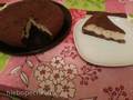 Chocolate cake with curd filling