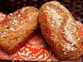לחם דגנים עם עדשים