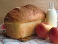 לחם חלב עם תפוח עץ