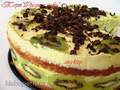 Freesier cake with kiwi