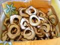 Dried Pears in Oursson Electric Dryer-Dehydrator
