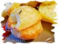Potatoes baked with thyme and lemon