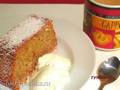 עוגת שקדים-לימון עם פולנטה (קמח תירס או דגני בוקר)