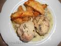 Chicken in garlic and dill gravy (Greetings from the 80s)