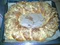 Pretzel with Streusel stuffed with apples, cinnamon and walnuts (Kenwood cooking chef)