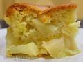 עוגת ספוג חמאה עם תפוחים (וריאציות שרלוט)