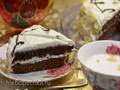 Sunday Chocolate Cake with Marshmallow Cream