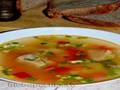 Canned salmon soup