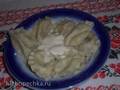 Dumplings with cottage cheese and potatoes